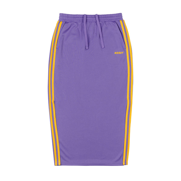 NY Track Long Skirt Purple