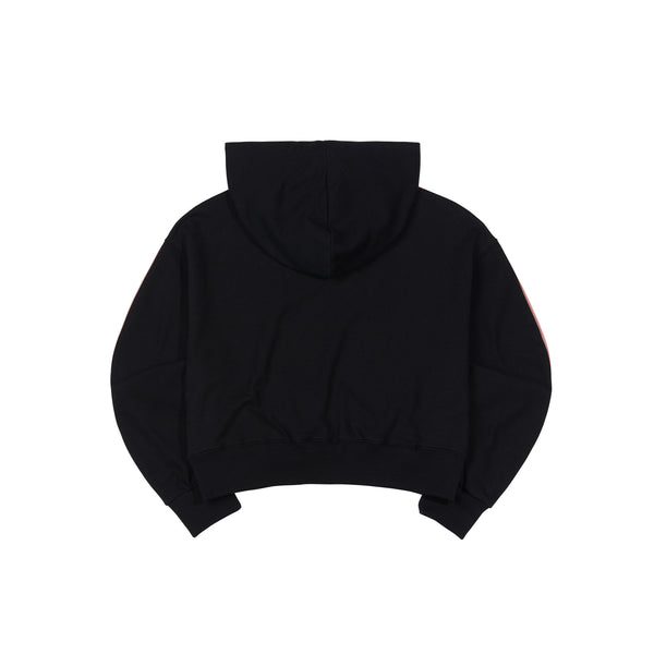 Women's Cropped NY Pullover Hoodie Black