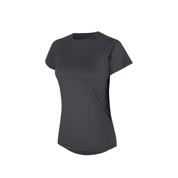 [NERDY FIT] Slim Touch Short Sleeve T-shirt Charcoal