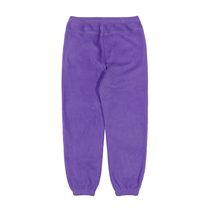 Fleece Jogger Pants Purple