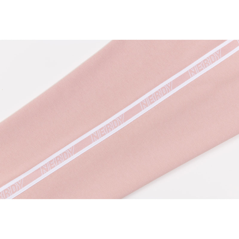 Logo Tape Sweatpants Pink