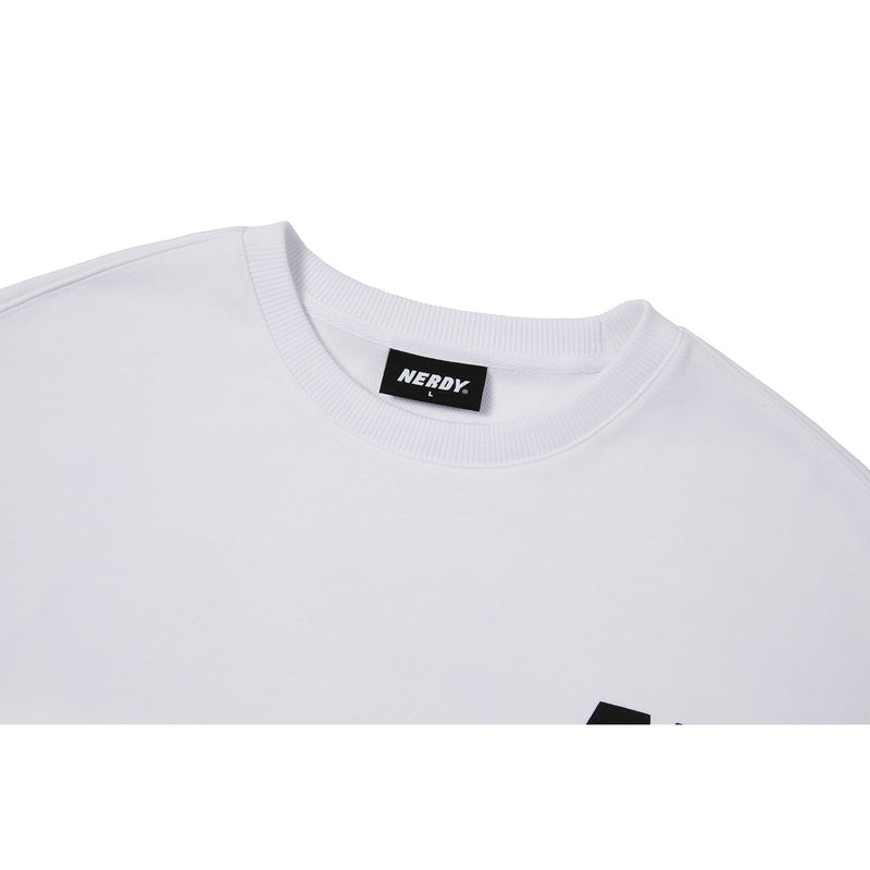 Paisley Symbol Sweatshirt White