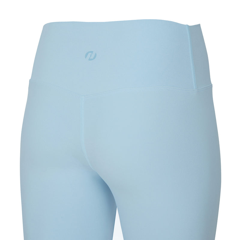 Light Blue Lululemon Align Biker Shorts