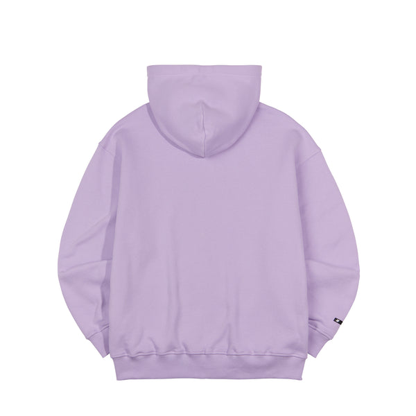 [21FW] Essential Brushed Hoodie Zip-up Light Purple