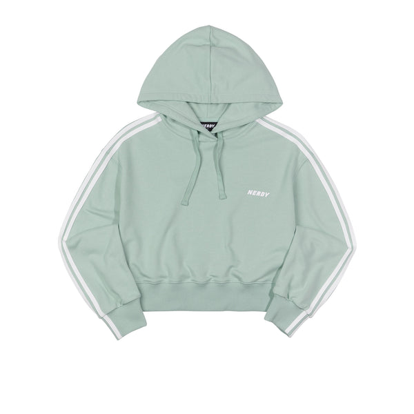 Women's Cropped NY Pullover Hoodie Mint